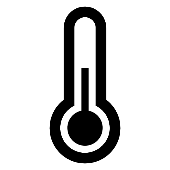 Symbol thermometer