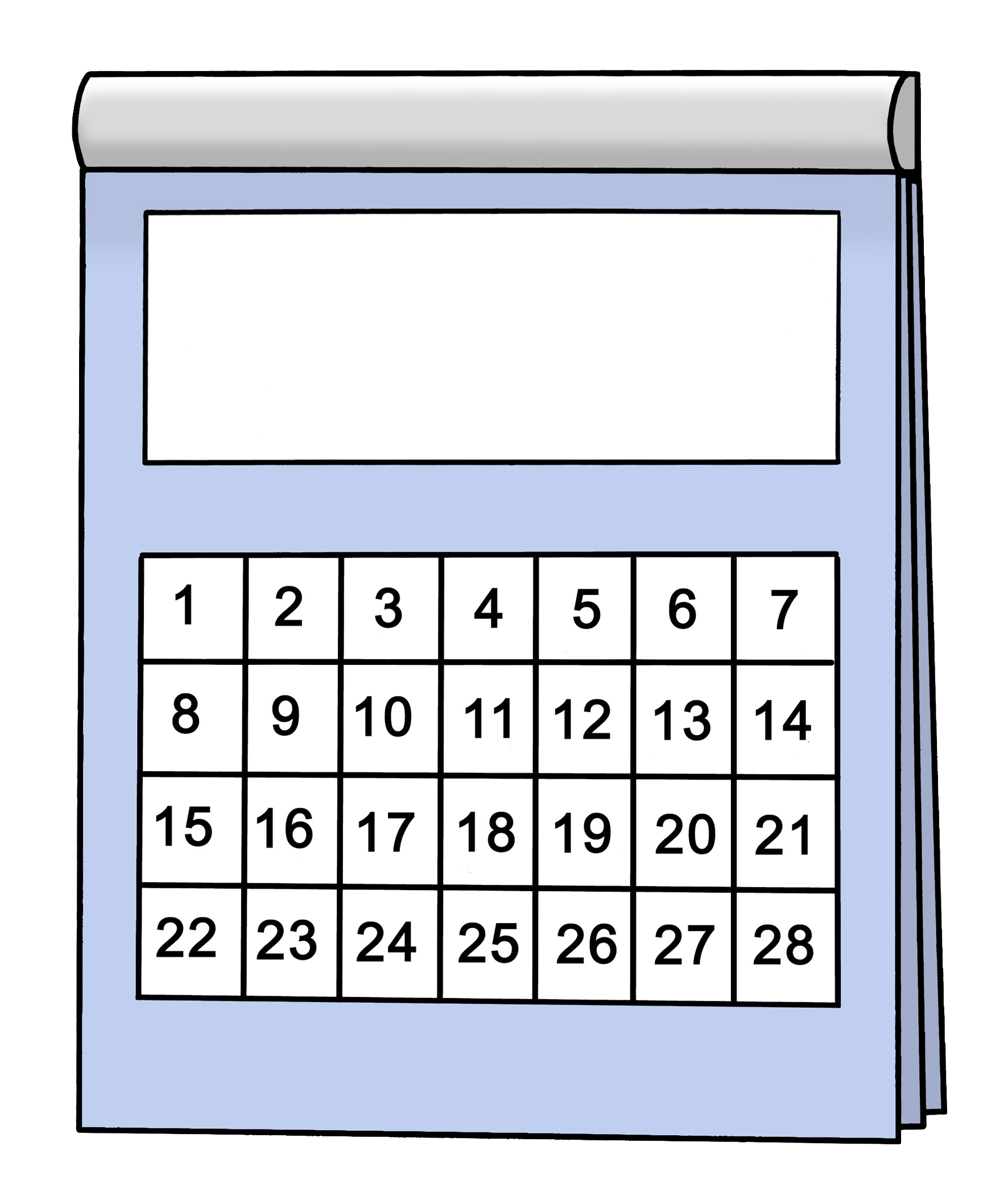 Kalender 28 Tage