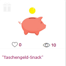 Taschengeld-Sparschwein Screenshot