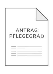 Abbildung Antrag Pflegegrad