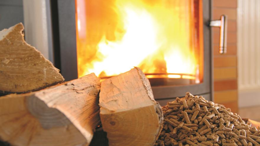 Heizen mit Holz